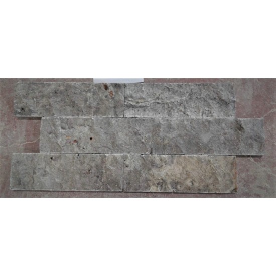 10x30,5 Nordic Silver Travertine