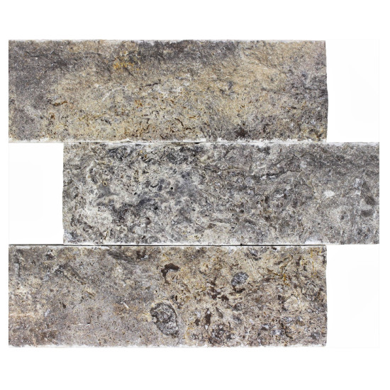 10x30,5 Nordic Silver Travertine