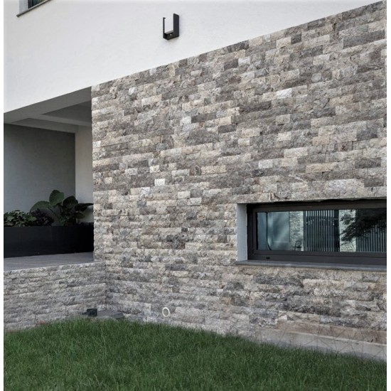 10x30,5 Nordic Silver Travertine