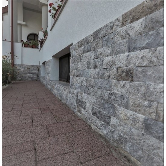 10x30,5 Nordic Silver Travertine