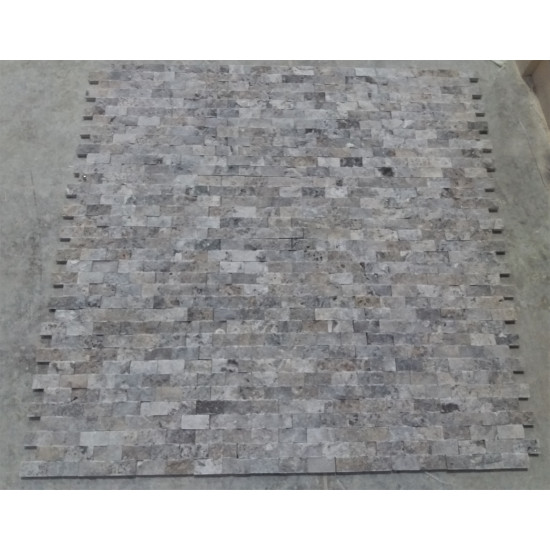 2,5x5 Nordic Silver Travertine