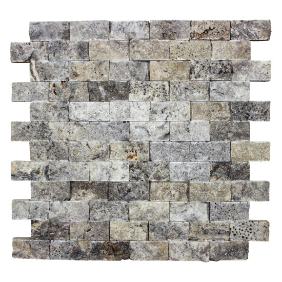 2,5x5 Nordic Silver Travertine