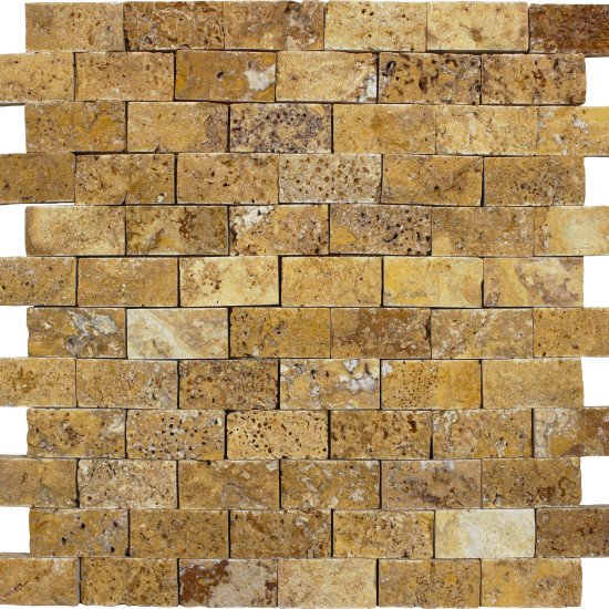 2,5x5 Yellow Travertine