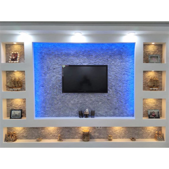 2,5x5 Nordic Silver Travertine