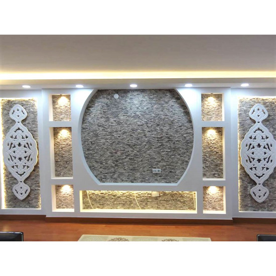 2,5x5 Nordic Silver Travertine