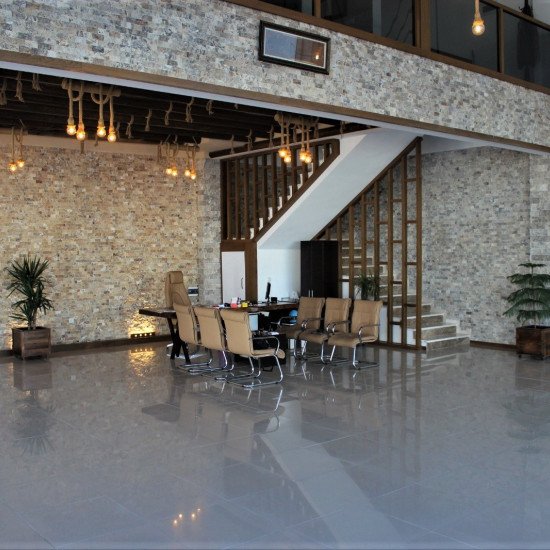 5x10 Nordic Silver Travertine