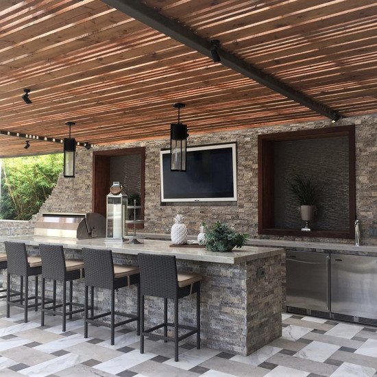 5x10 Nordic Silver Travertine