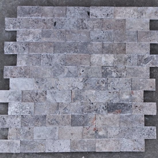 5x10 Nordic Silver Travertine