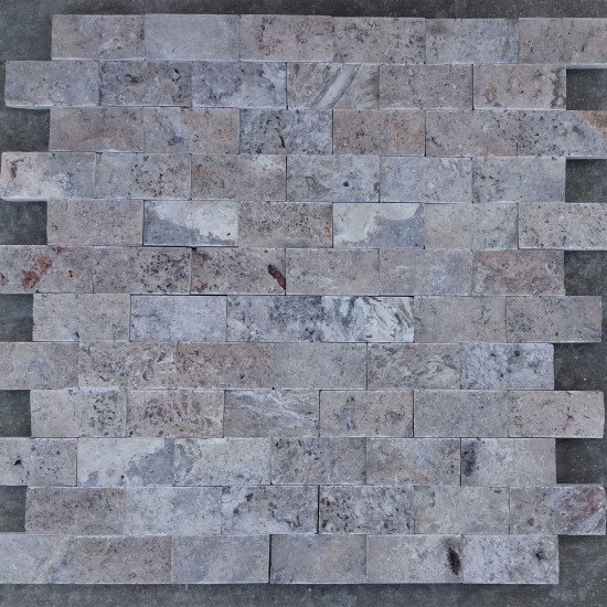 5x10 Nordic Silver Travertine