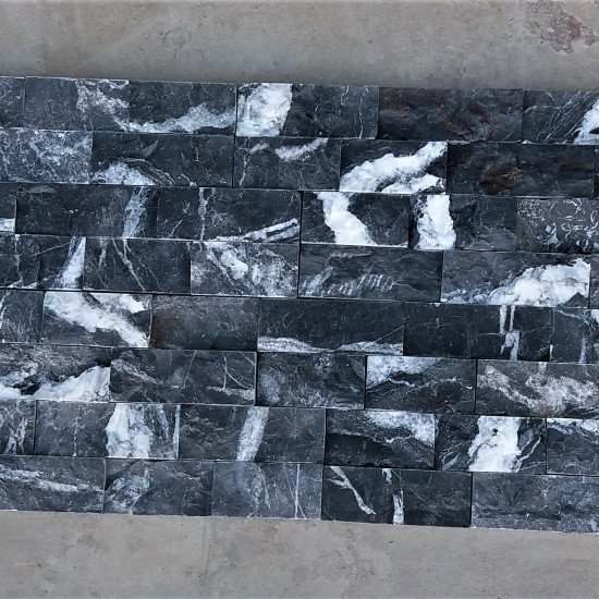 6x24 Dalmacia Black Ledger Panel 