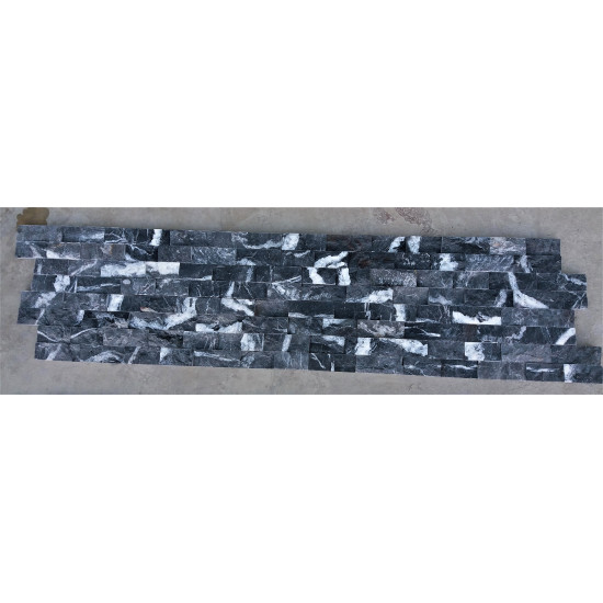 6x24 Dalmacia Black Ledger Panel 