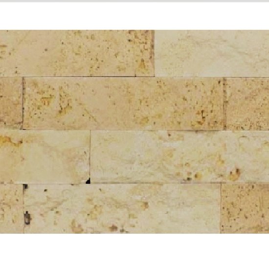 6x24 Rustic Travertine Ledger Panel 