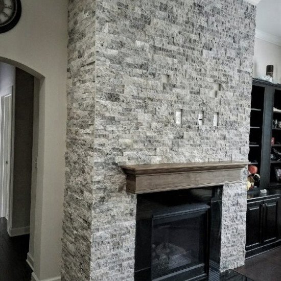 6x24 Nordic Silver Travertine Ledger Panel 6x24 Nordic Silver Travertine Ledger Panel