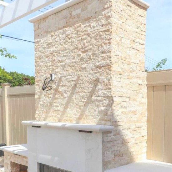 6x24 Light Travertine Ledger Panel 6x24 Light Travertine Ledger Panel