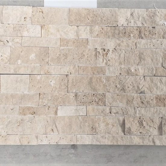 7X12 Light Travertine Panel 