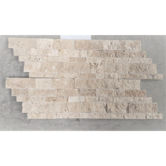 7X12 Light Travertine Panel 