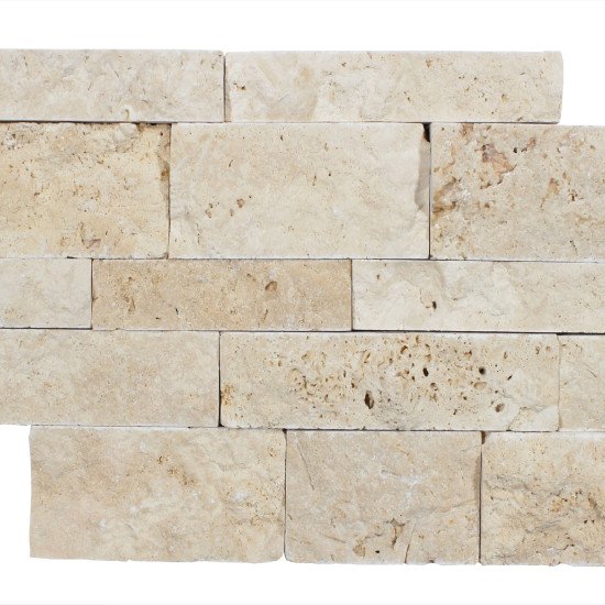 7X12 Light Travertine Panel 
