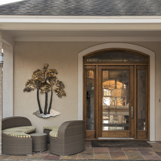 7X12 Light Travertine Panel 