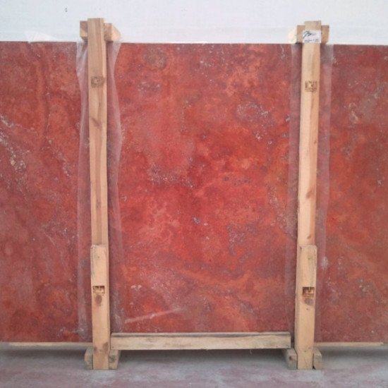 Red Travertıne-Crosscut