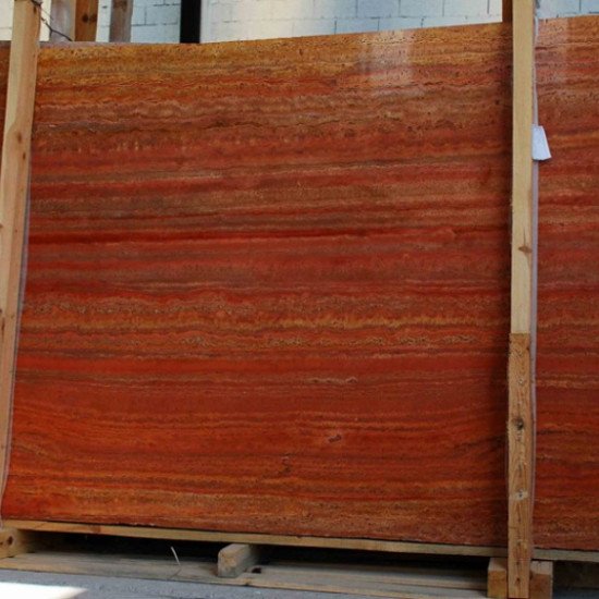 Red Travertıne-Veincut