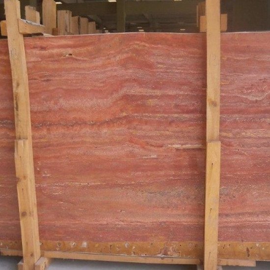 Red Travertıne-Veincut