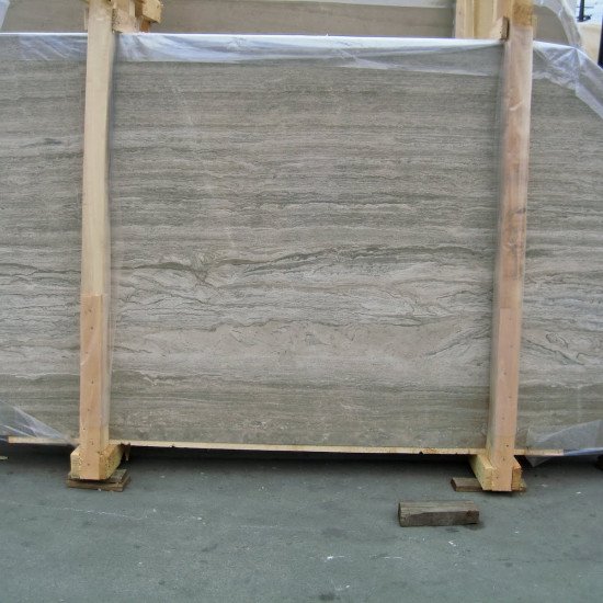 Silver Travertıne-Veincut