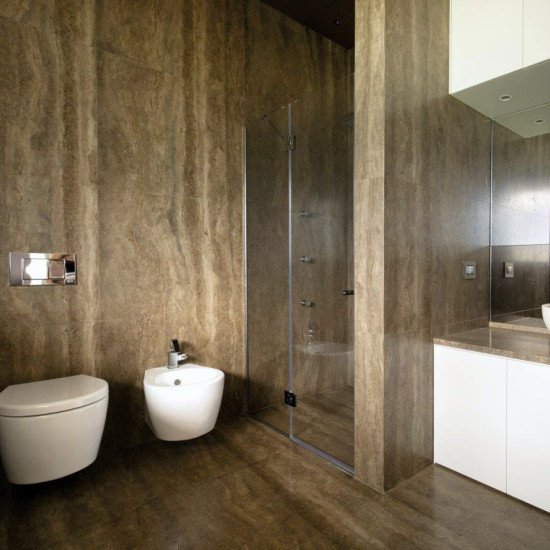 Silver Travertıne-Crosscut